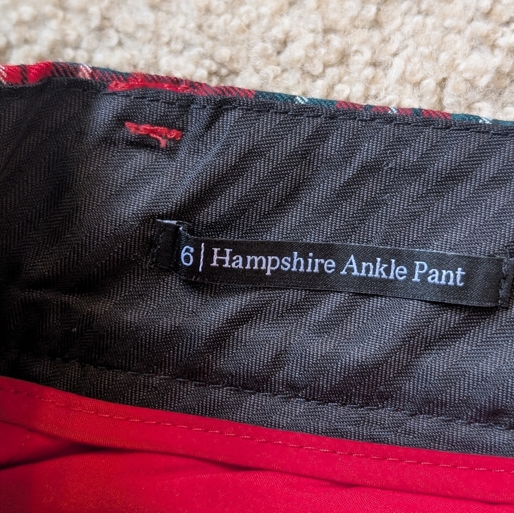 New With Tags Talbots Hampshire Ankle Pants Wool Blend Size 6 - Picture 5 of 8